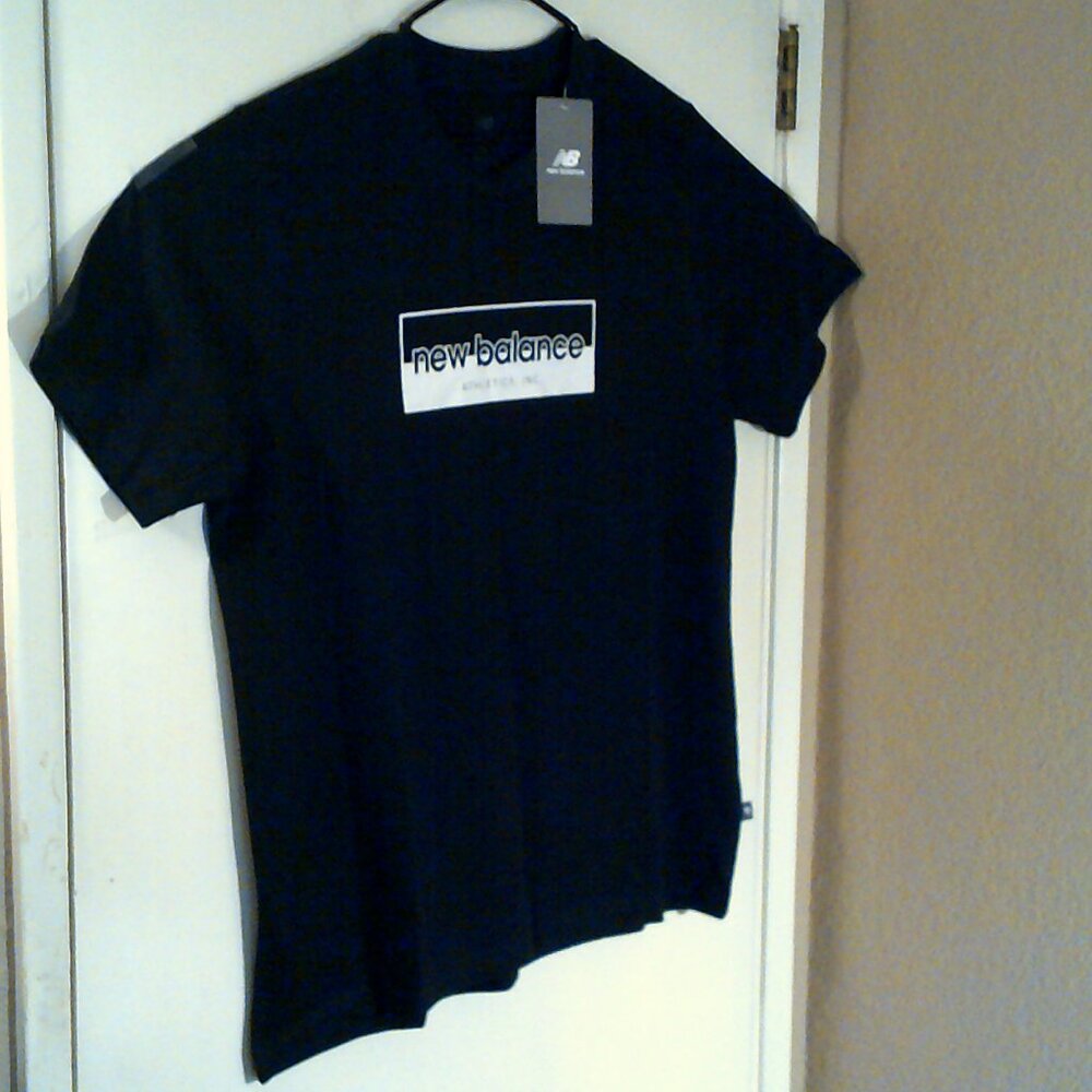 New Balance Running "Rectangular Logo Tee" Men's … - image 6